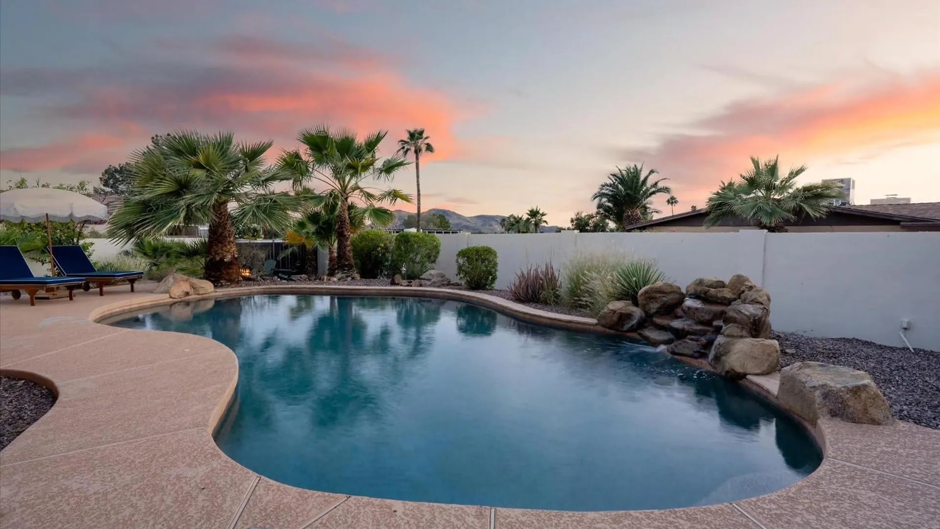 Game Room Resort Pool Hottub Modern Desert Oasis Phoenix